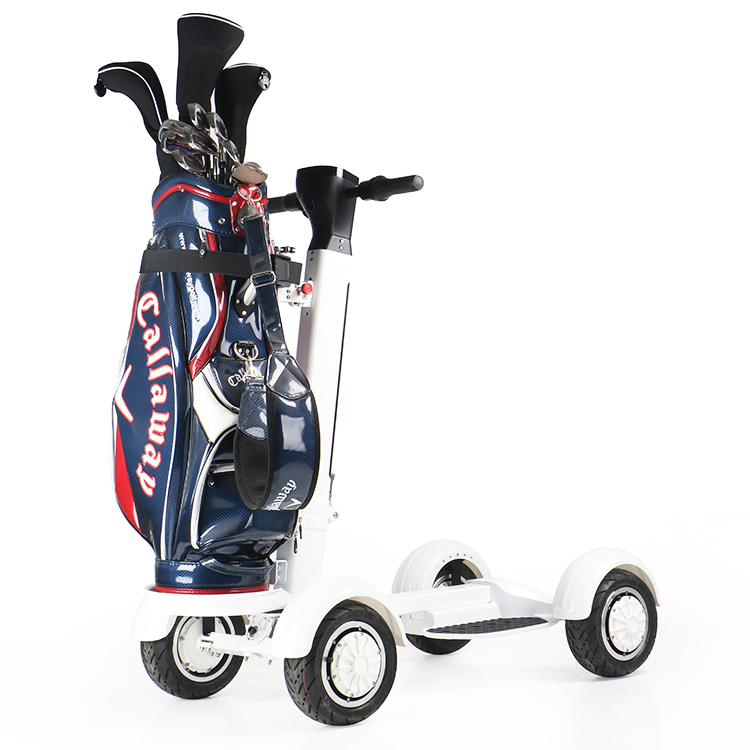 Golf Skate Caddy Max Load 150kg Electric Golf Scooter 4 Wheeler Electric Golf Car For Sale
