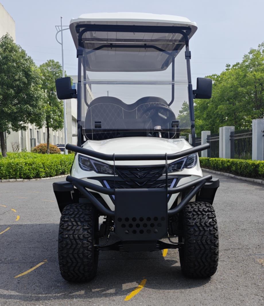 4 Seater Street-legal Off-road Golf Buggy Electric Golf Car for Sale 10'' Display Lifepo4 Battery