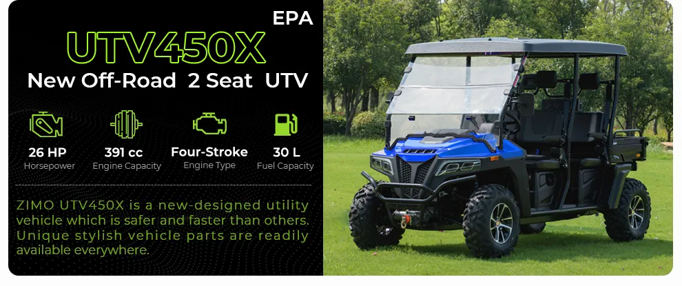 Adults 800cc 1000cc 4 Seater Farm Sport UTV Utility Vehicle