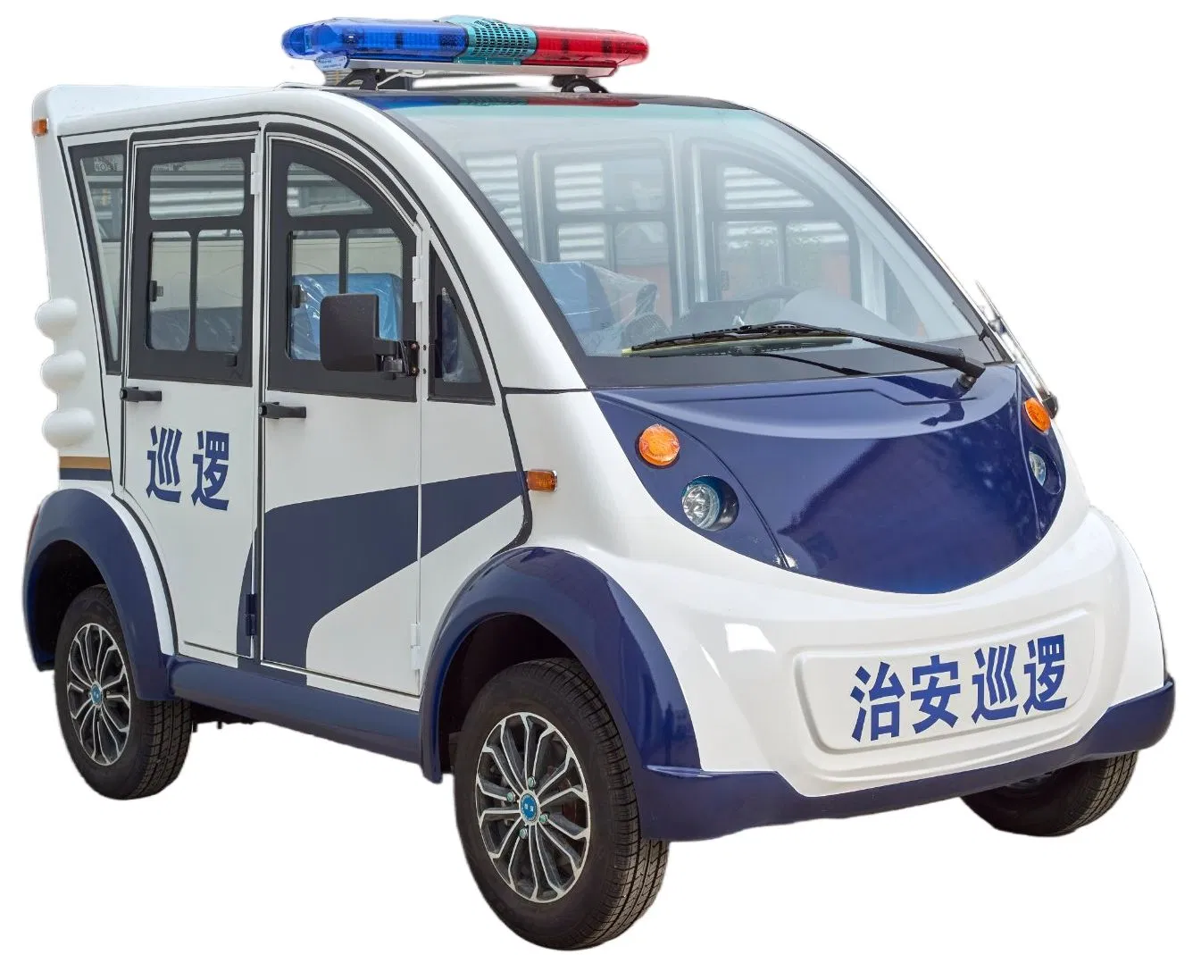 Residential Electric Patrol Vehicle Quiet 80 Km Range for Neighborhood Watch