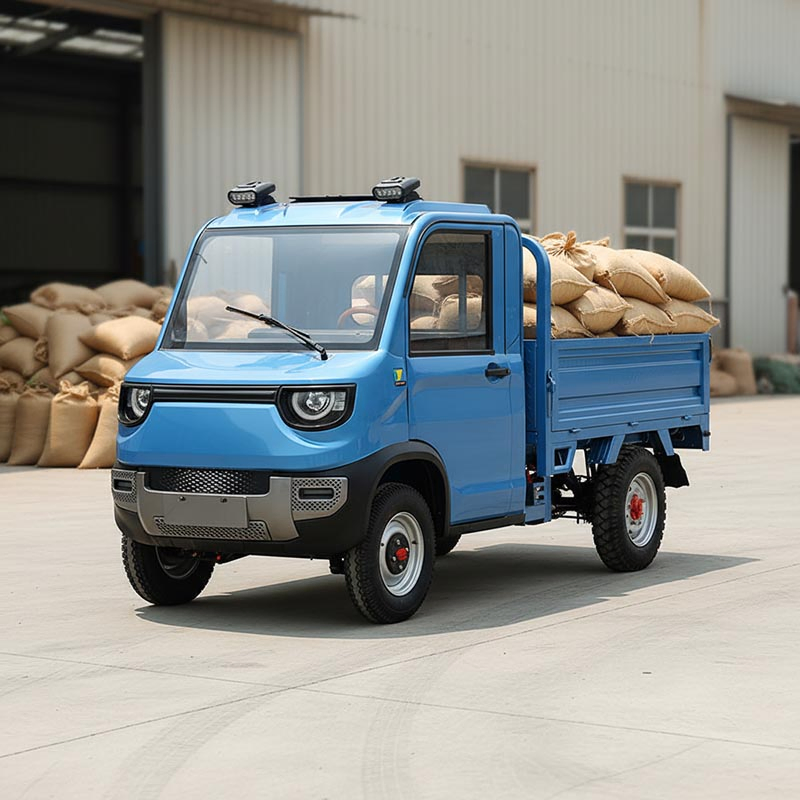 Reasonable Price Wholesale Supply Mini Neighborhood Small Low Speed Personal Electric Utility Delivery Vehicle Cargo 4 Wheel