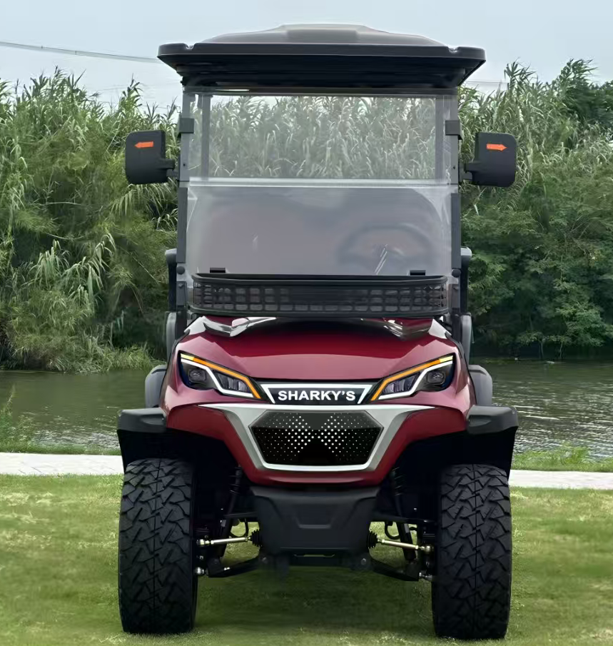 8 Seater Luxury Golf Cart With 4WD and Intelligent Control for Wilderness Travel Member Service Eco Friendly