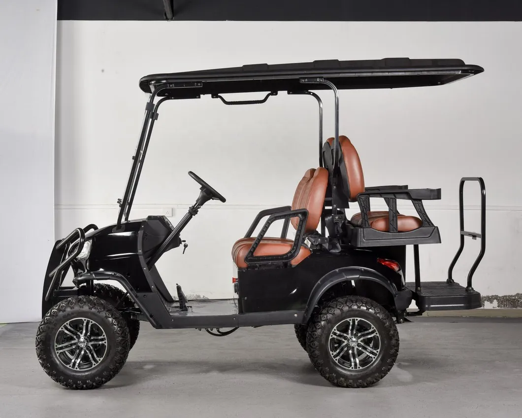 Solar-Powered Pink Golf Cart for EU Streets - Buy Now