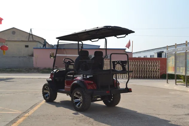 Winner-GC 2S+2S Golf Cart Side View
