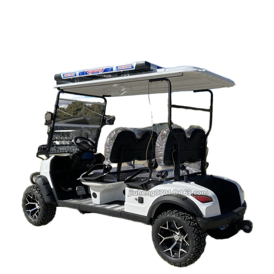 2026 Customized 72V Electric Golf Cart CE Certified Powerful Electric Vehicle for 4 Seater Sightseeing Farmers' Club More