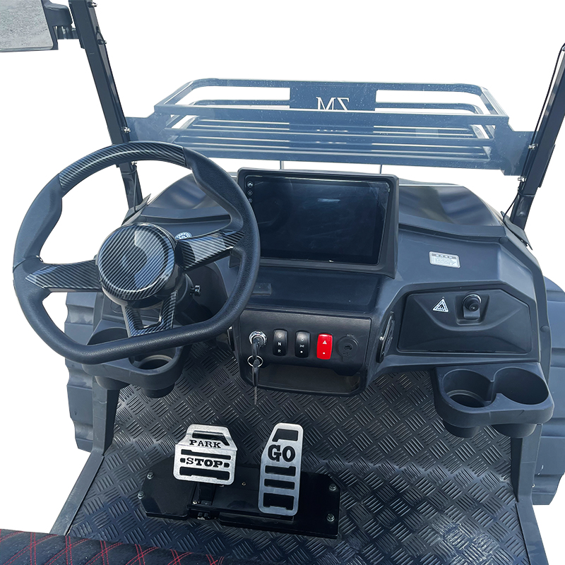 Electric UTV 4x4 Utility Golf Cart Street Legal 3500W Motor 30-50km/h 500kg Payload EEC Certified 48V Battery 50-70km 1-2 Seats