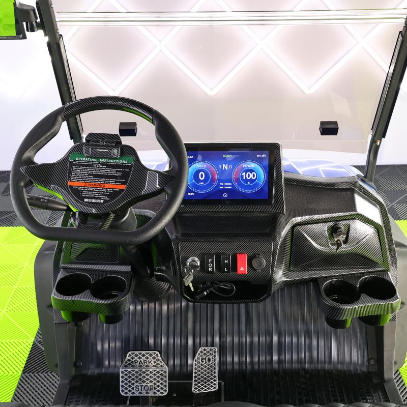 2026 60V Super Lithium Battery Electric Golf Cart 4x4 Off-Road Hunting Customized 5-6 Seats 25MPH CE/DOT Certified