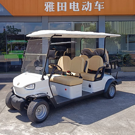 6 Seater Golf Cart Electric Model for Resort Shuttle and Campus Mobility