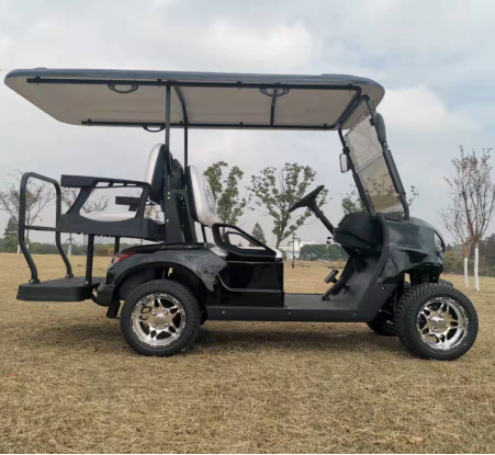Airport Street Legal Golf Cart Short-trip Friendly Neighborhood Vehicle 2+2 Golf Cart for Community Patrol and Farm Stay Use