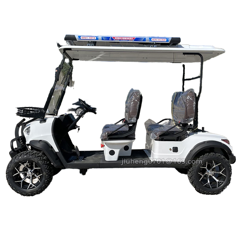2026 Customized 72V Electric Golf Cart CE Certified Powerful Electric Vehicle for 4 Seater Sightseeing Farmers' Club More
