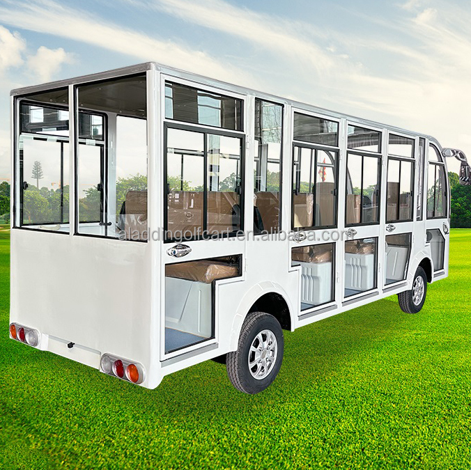 Cheapest Bus Sightseeing Electric Car Vehicle Shuttle Energy City Hop Tourist for Tour Cart Seeing on Vintage Sightseeing Bus