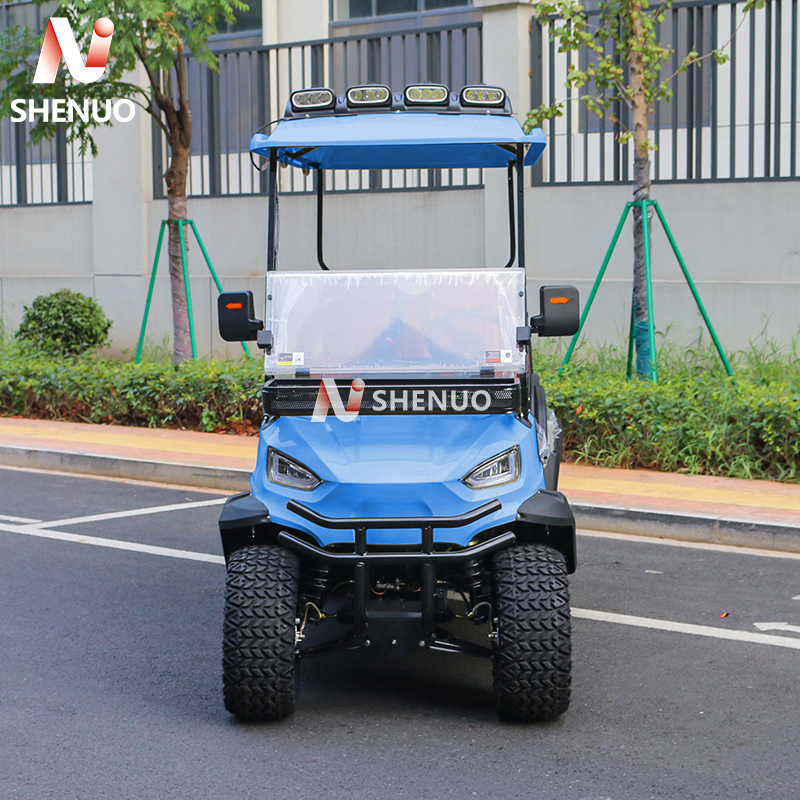 Certified Commercial Enclosure System Gas Powered Golf Cart Enclosed for Winter Resort Transport Fleets