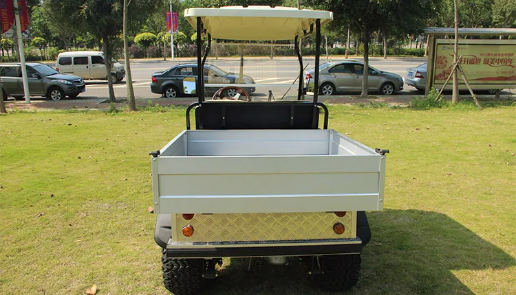 Hdk Turfman 700 Multi Purpose Electric Utility Vehicle Rear