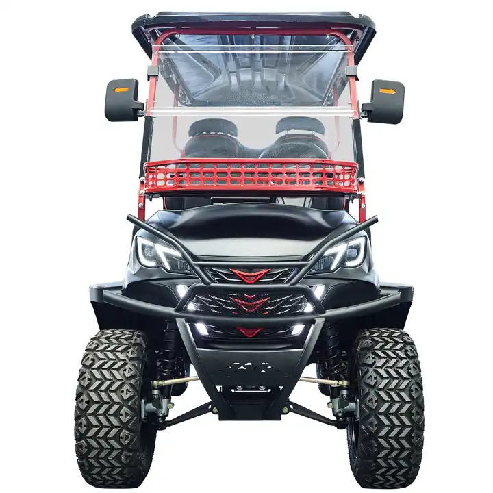 New Four Seat Buggy Golf Cart Street Legal Lithium Battery Powered Golf Cart 4 Seaters Passenger Whanlong Electric Golf Carts