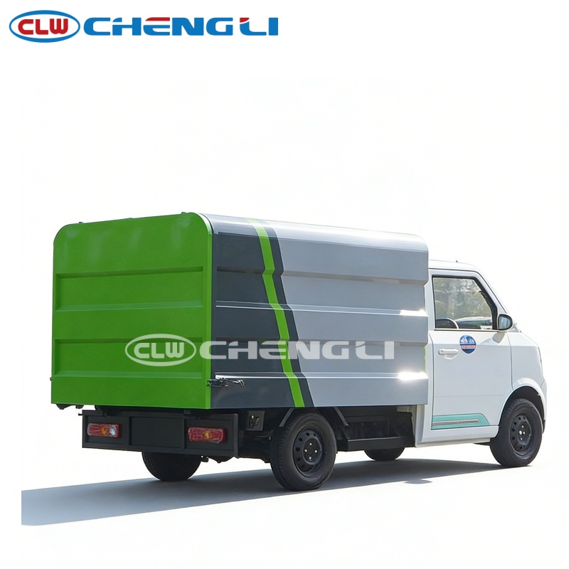 Affordable 1.7tons Electric Self Loading Garbage Vehicle 415kg Capacity for Waste Collection Municipal Sanitation for Sale