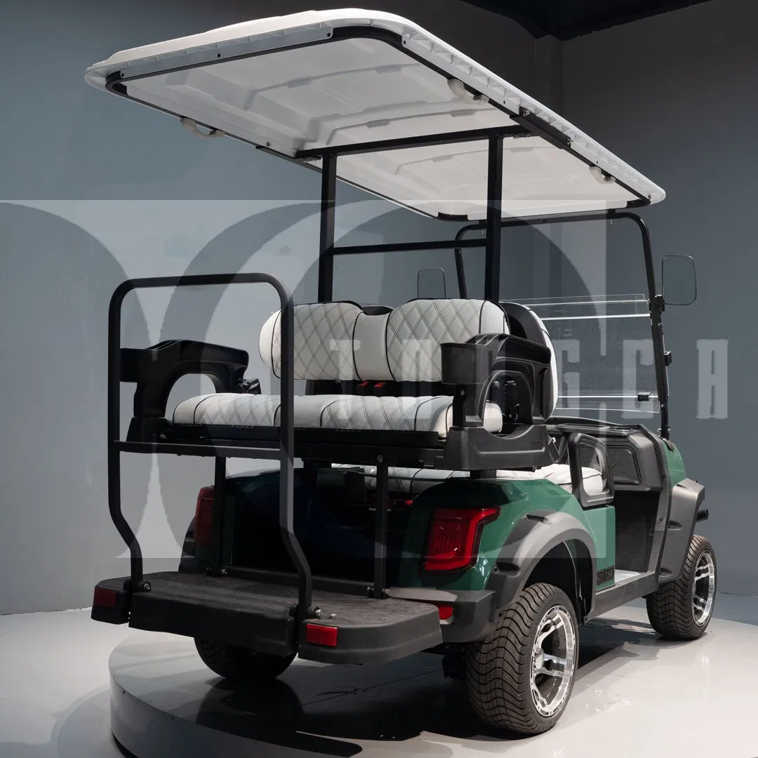Spot Goods Multi-Seat CE Electric Golf 4 Seater Electric Golf Cart/Buggy for Hotel Shuttle Service