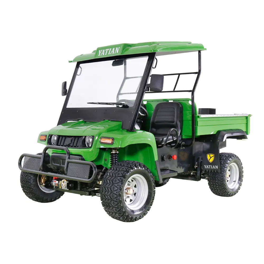 72V 4X4 Electric Utvs 10kw Farm Utility Vehicles with Coc EEC Certification