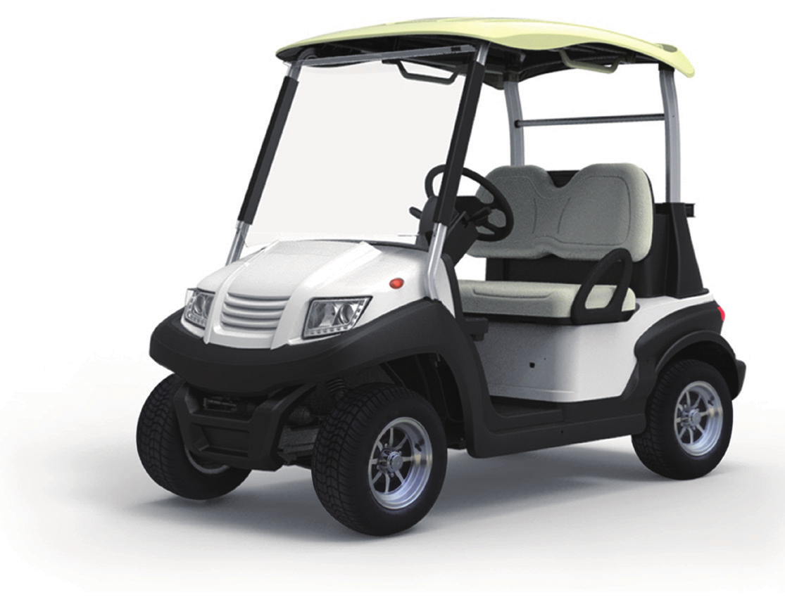 Golf cart performance display