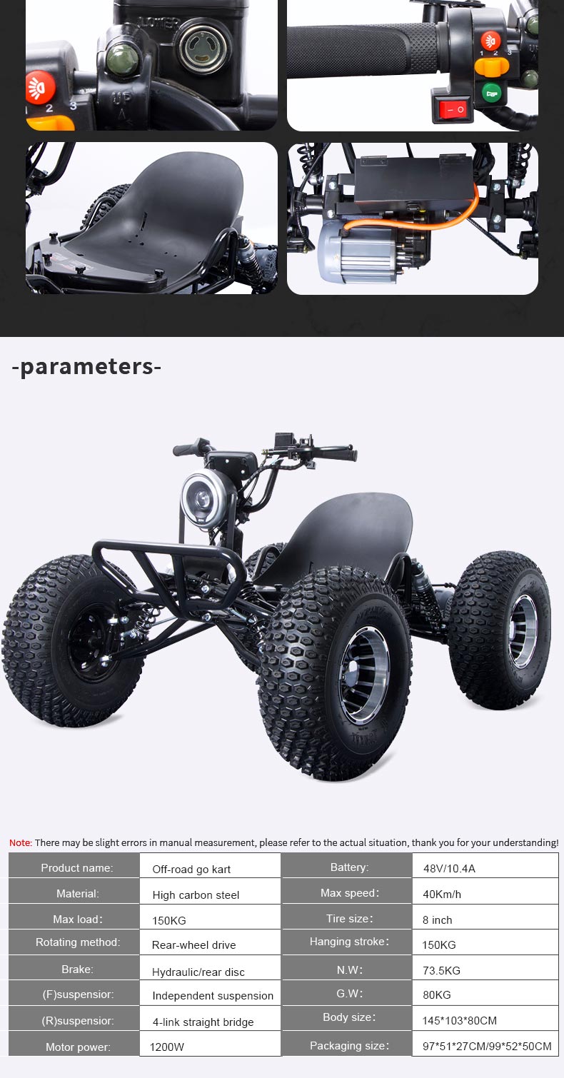 Electric Buggy Kart Performance Testing