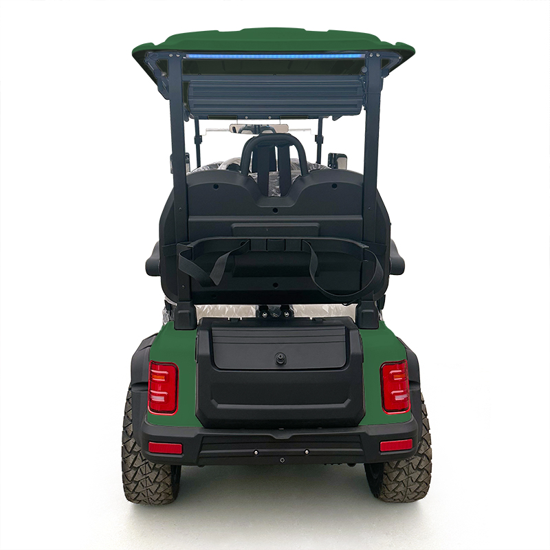 Electric Golf Cart with Customizable Color and Powerful Lithium Battery
