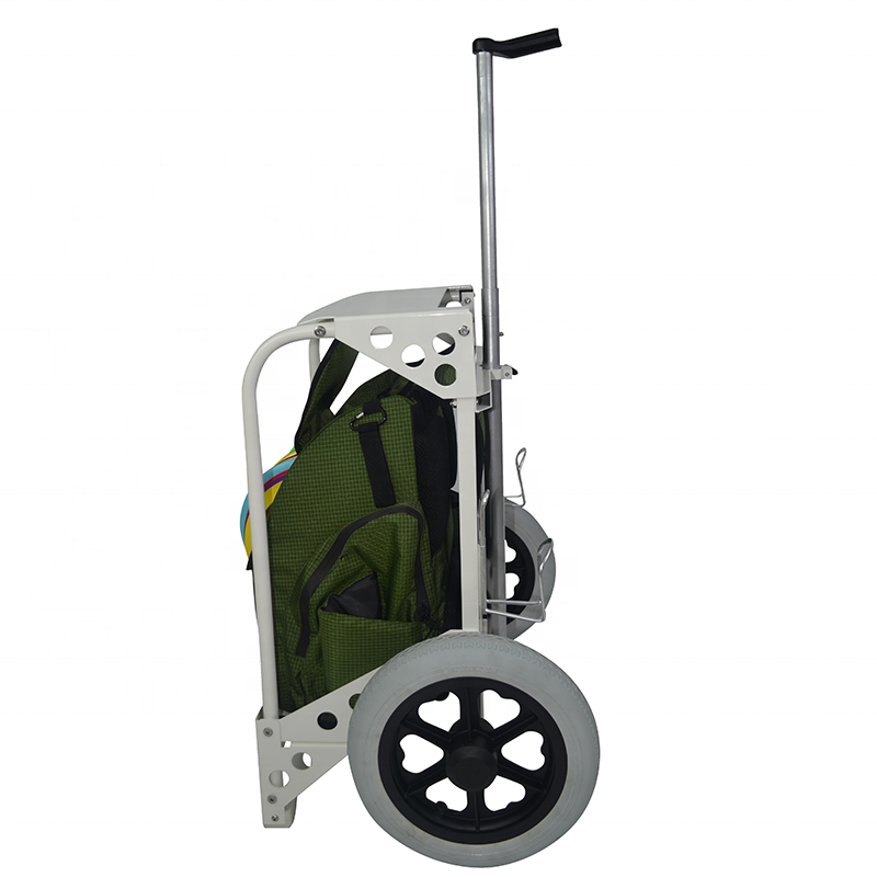 Factory Direct Hippo Sport HSC-003 Custom Design Aluminum Cart Sturdy Frame Disc Golf Cart Customizable Options Carrying Disc