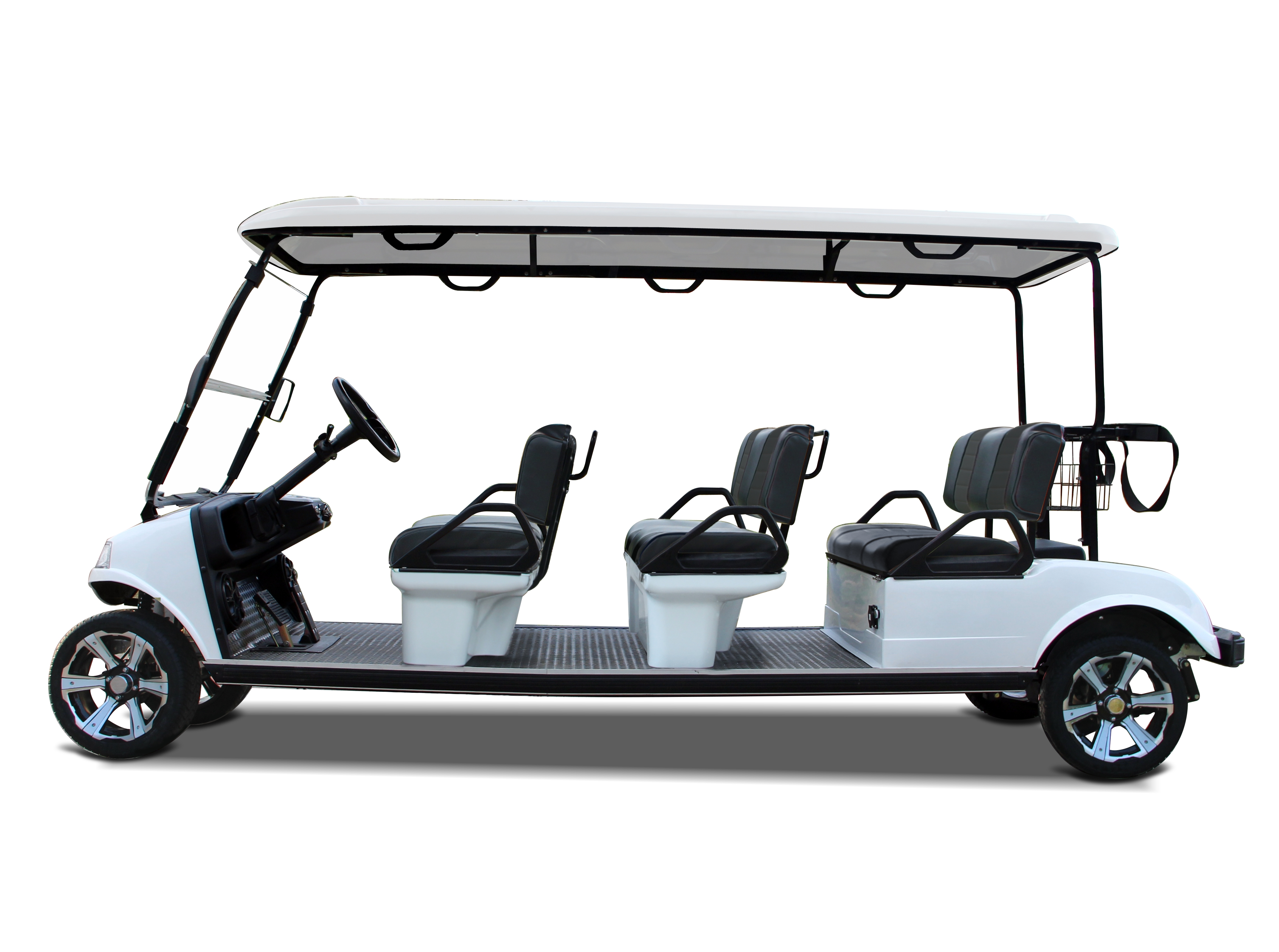 Big Scooters HDK EVOLUTION Sightseeing Pick up Price Mini Bus 6 Seat 48V Off-road Electric Golf Cart for Sale Cheap