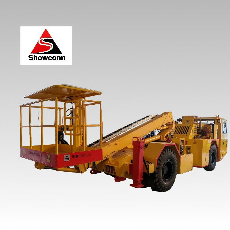 High-Capacity Underground Mine Multifunctional Service Vehicle Mining Utilitiy Machine