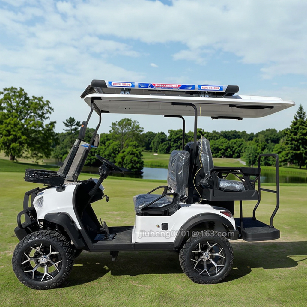 2026 Customized 72V Electric Golf Cart with CE Certificate 4 Seater Farmer's Club Sightseeing Car Powerful Electric Vehicle