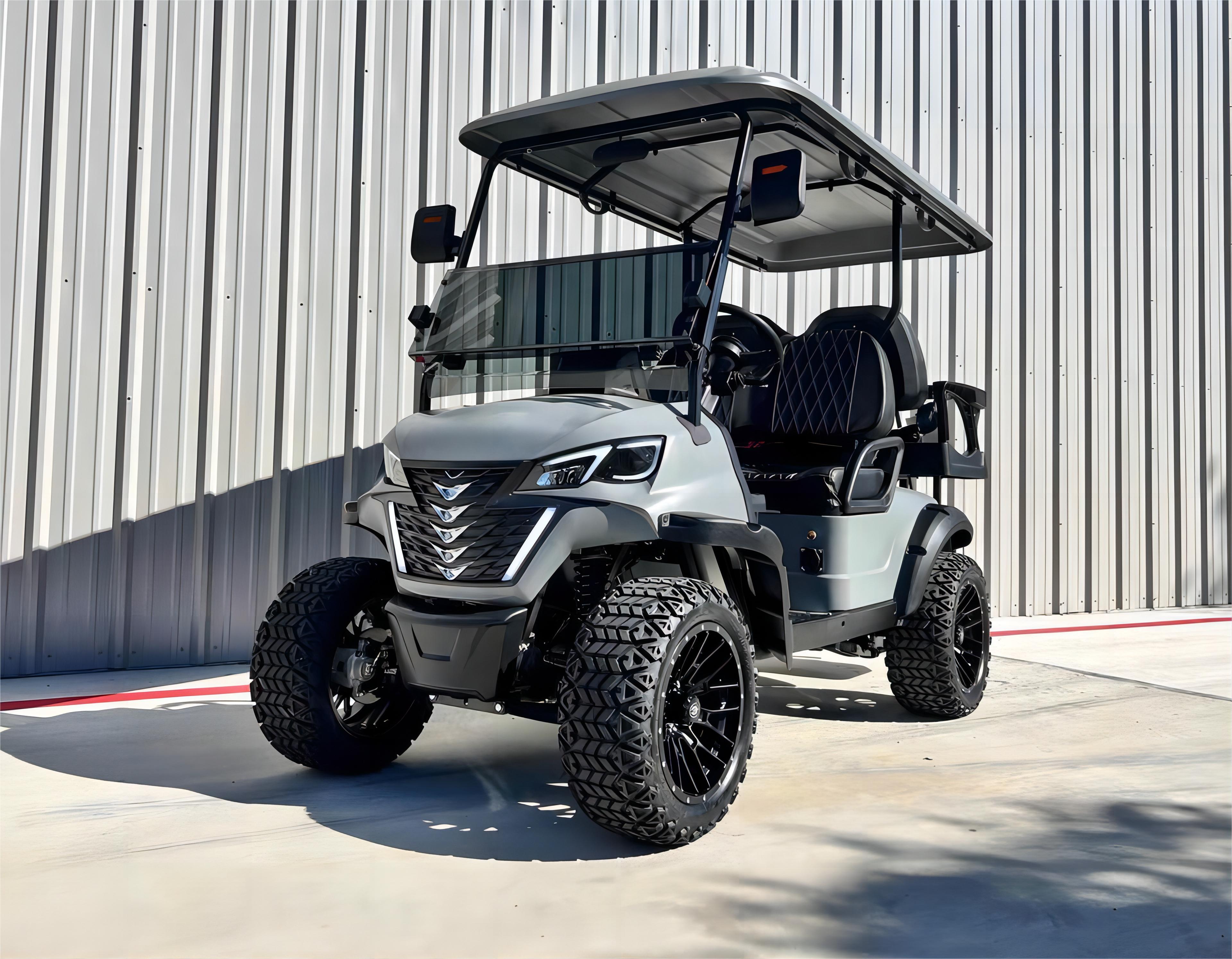 Shininglsv Lifted 4 Passenger Golf Car Brand Hunting Buggy New 4 Wheel Electric Club Car Golf Cart for Sale