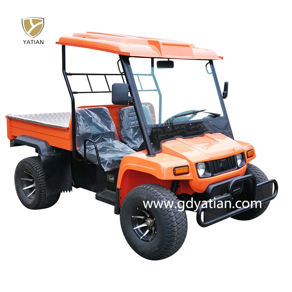 Modern 2 Seater off Road Farm Truck 5kw 48V Utility Vehicle