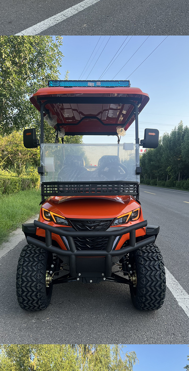 Private Customized Multifunctional Modification 4-seater Electric Off-road Golf Cart Farm Tool Cart 48V60V/72V Battery