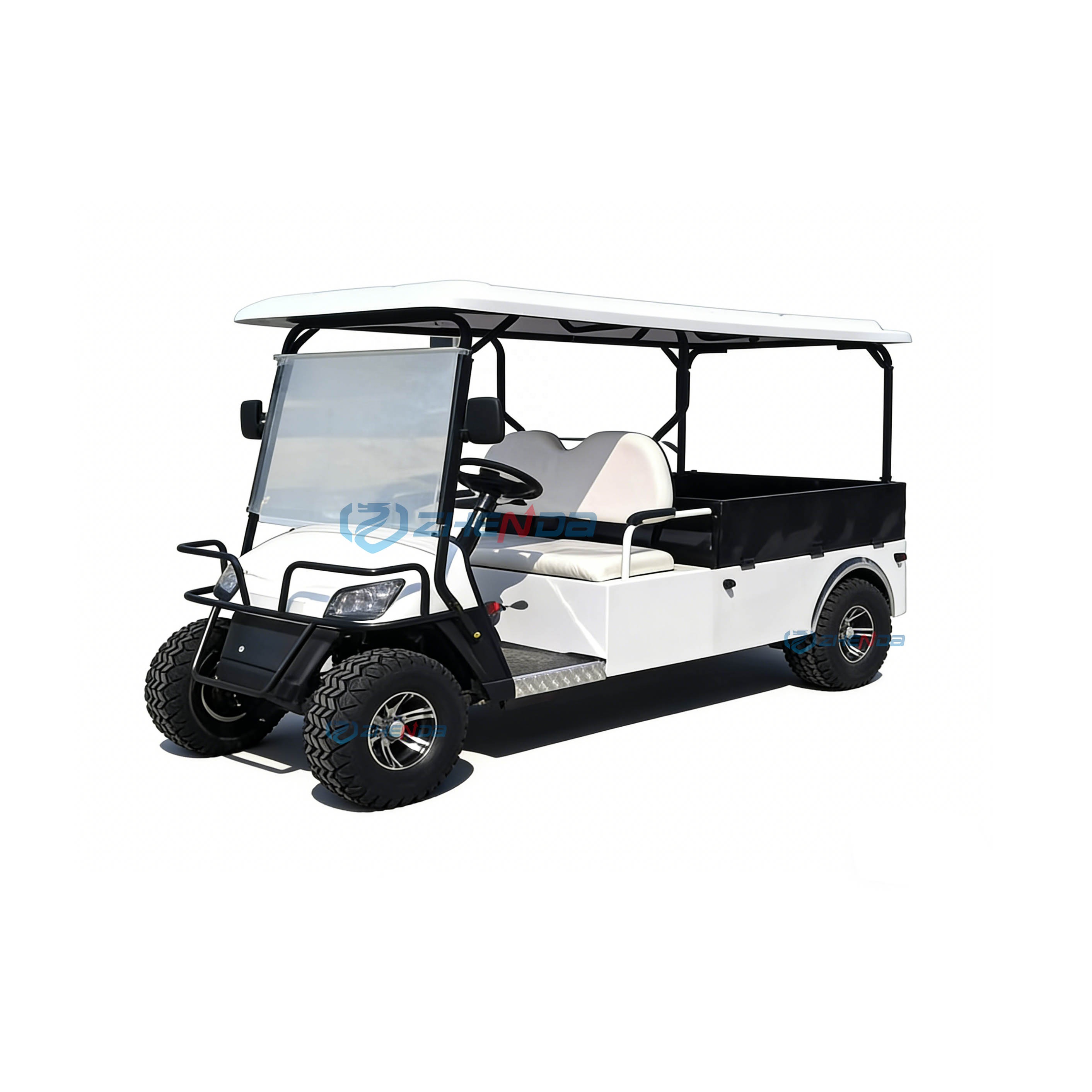 Hot Sale Electric Golf Cart with Refrigerated Cargo Box 3.5KW Motor Lead-acid Battery 30-50Km/h Speed