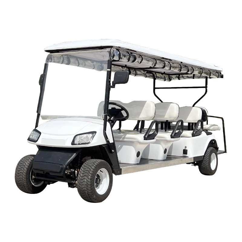 Street Legal 4WD Electric Golf Cart 60/72V Four Seats Electric Customized Golf Carts With Lithium Batteries