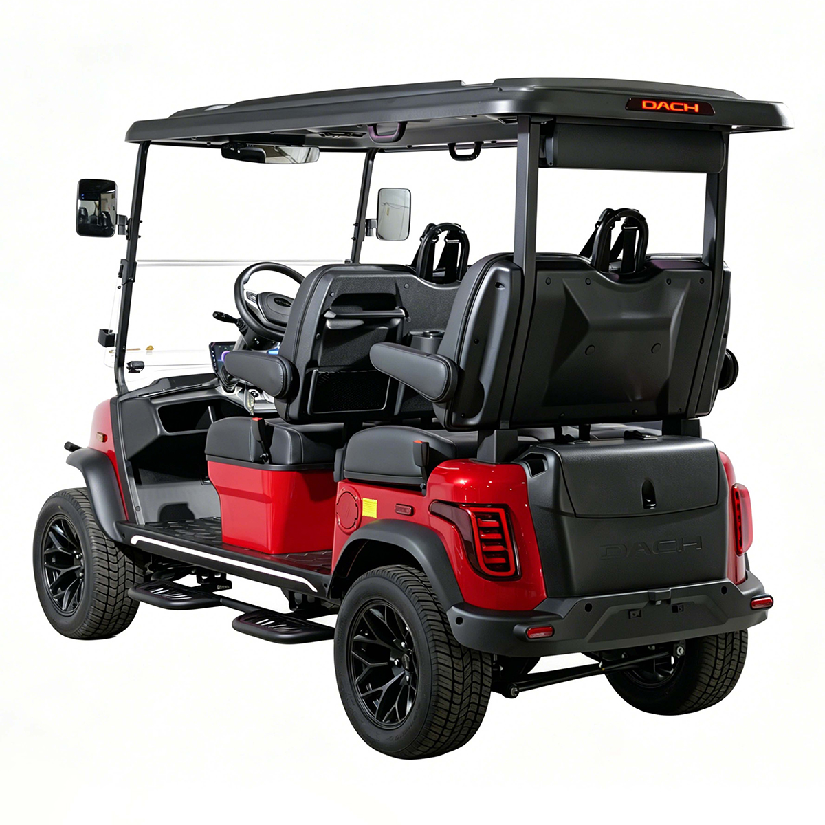 Customized Electric Golf Car 4 Seats Golf Buggy DC-G-F4 Golf Cart in Stock
