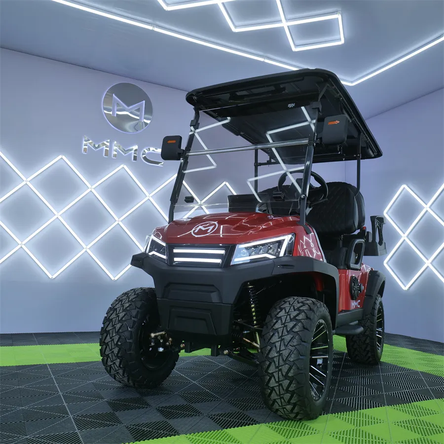 Best Selling Electric Four-Wheeler Golf Cart Electric Beach Buggy Solar-Powered Golf Club Cart Farmer's Cart Hunting Cart