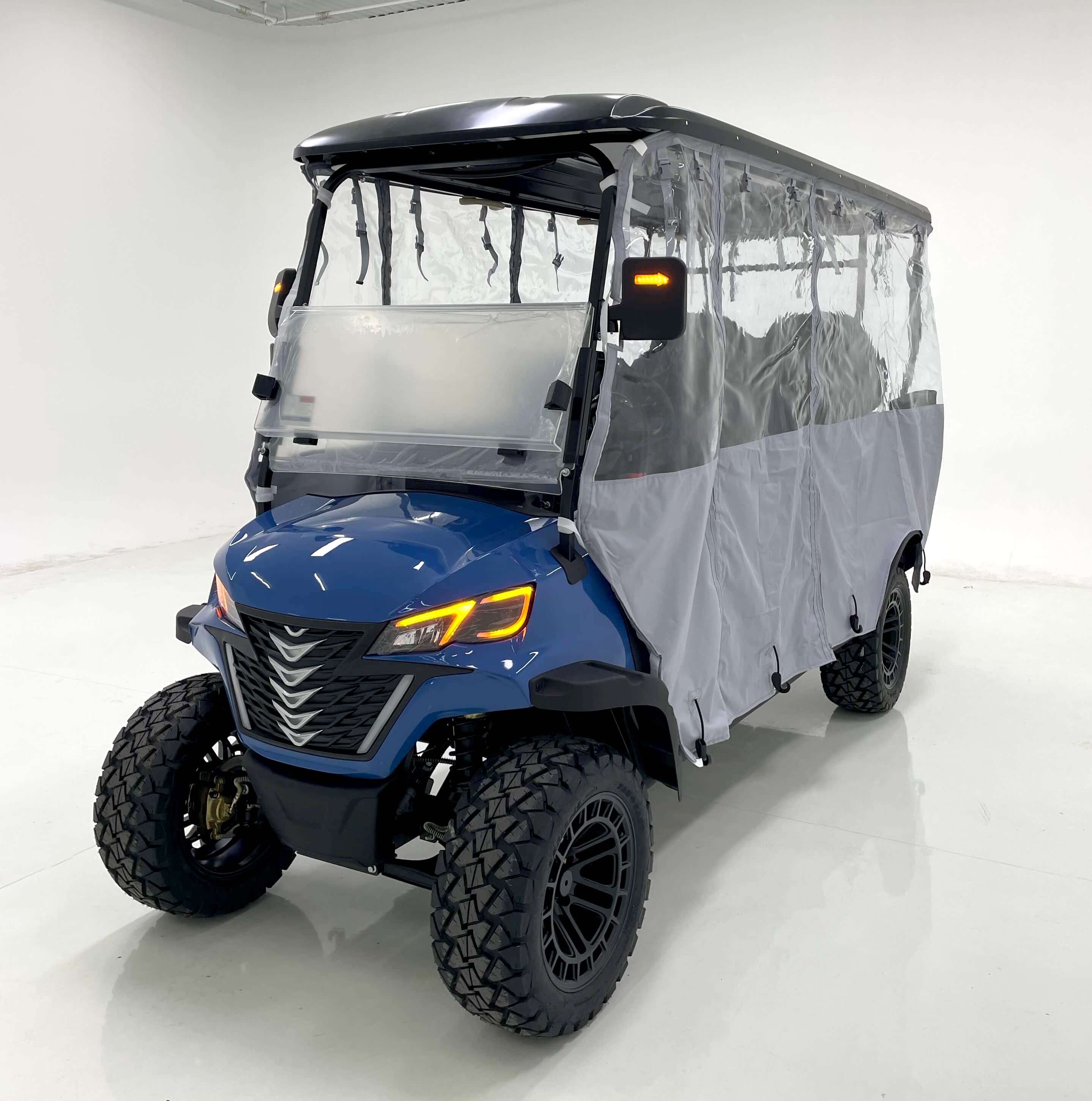 Road Street Legal 4WD 48V/60V/72V Lithium Battery 2 Seater 30-50Km/h 70-90km CE Certified 12 Month Warranty Golf Cart