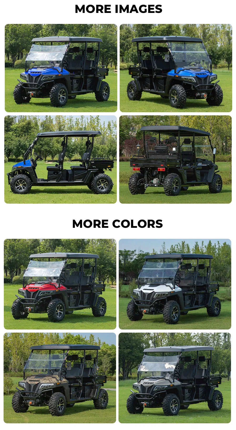 New OEM 4 Wheeler Tractor Utility Farm Vehicle