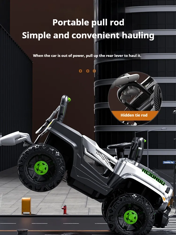 Remote-Controlled Children's off-Road Electric Vehicle for Outdoor Exploration