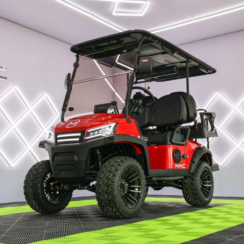 2026 60V Super Lithium Battery Electric Golf Cart 4x4 Off-Road Hunting Customized 5-6 Seats 25MPH CE/DOT Certified