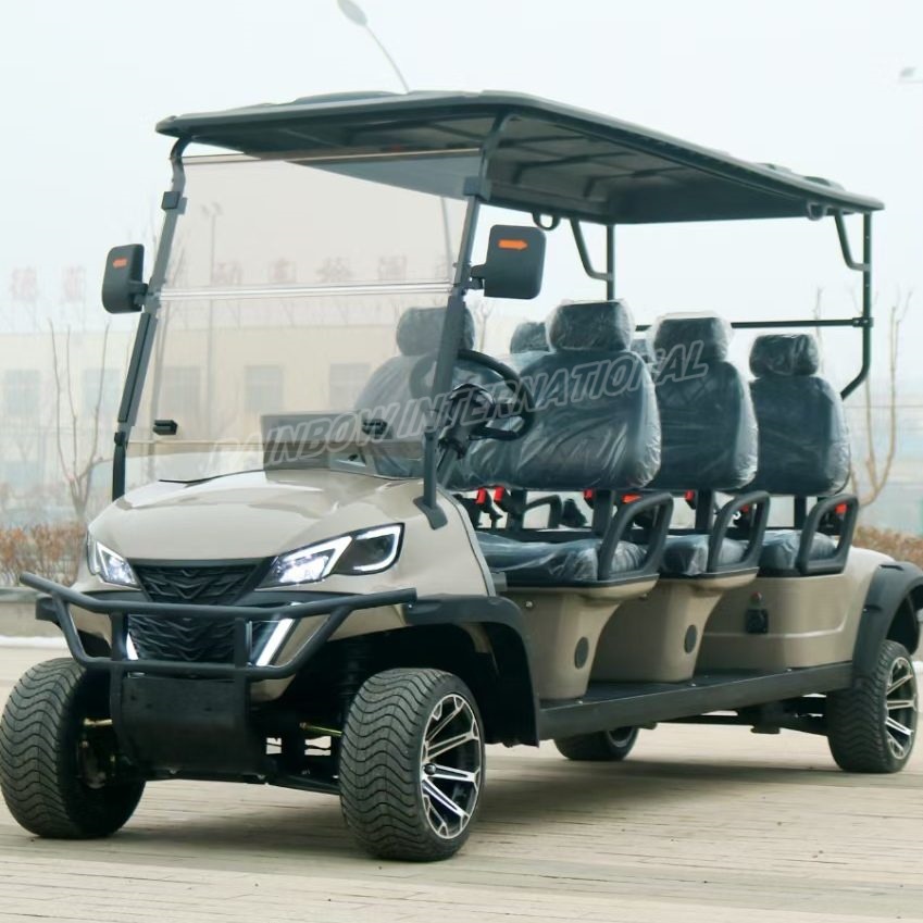 Electric Club Car Golf Cart Powered 4 Seater Lithium Golf Scooter Hunting Golf Buggy Car