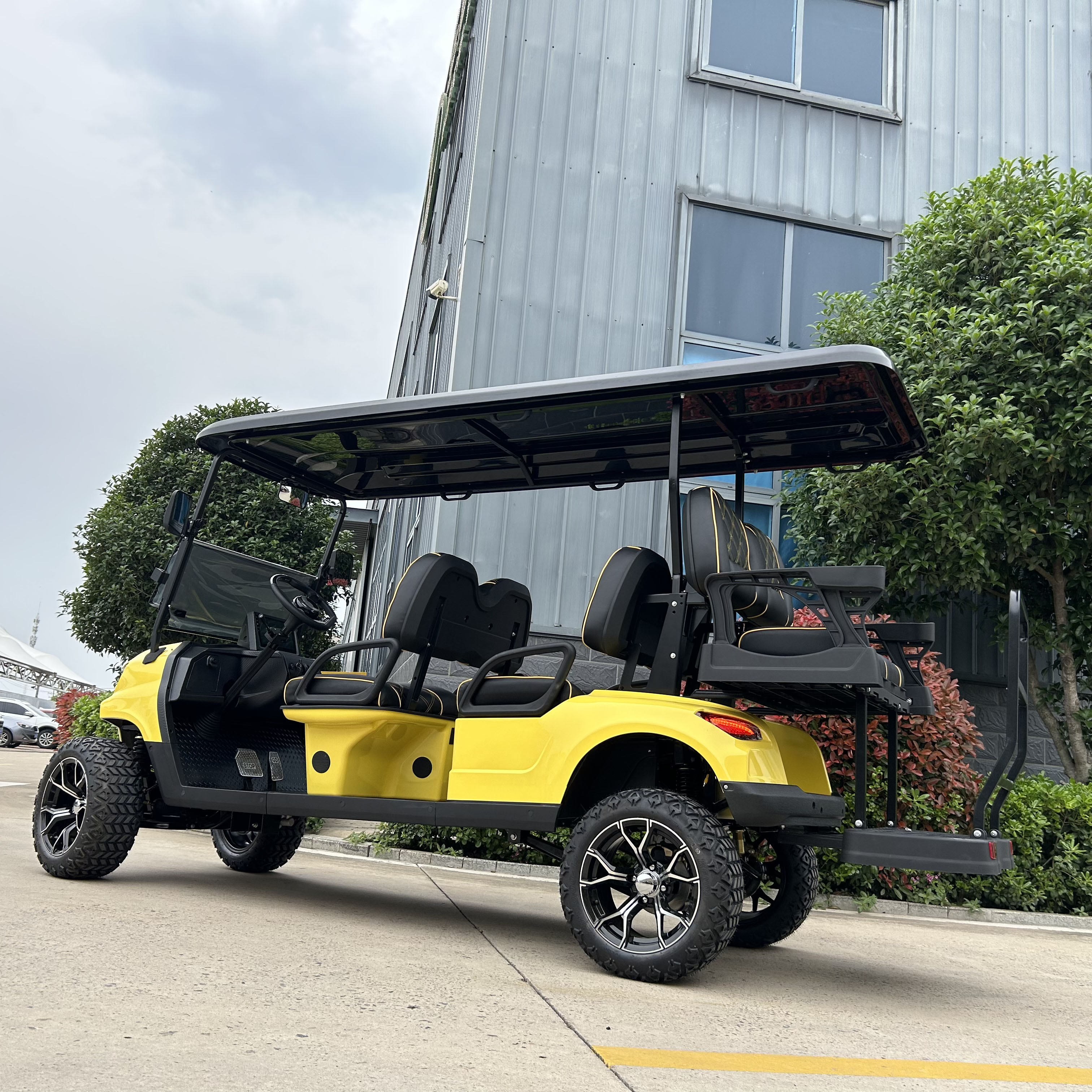 Chinese 72v Electric Golf Cart 4 Seater 7kw Lithium Off Road Golf Cart Hunting Golf Buggy