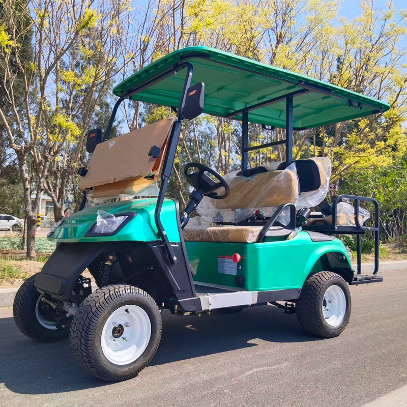 4x4 Off-Road Electric Golf Buggy Car Cheap Prices 6-Seater Steel UAE Electriques Cart 5kw Motor Compatible Club Car for Sale