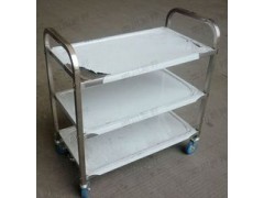 2/3tier Hotel Stainless Steel Service Carts/stainless Steel Service Transport Trolley