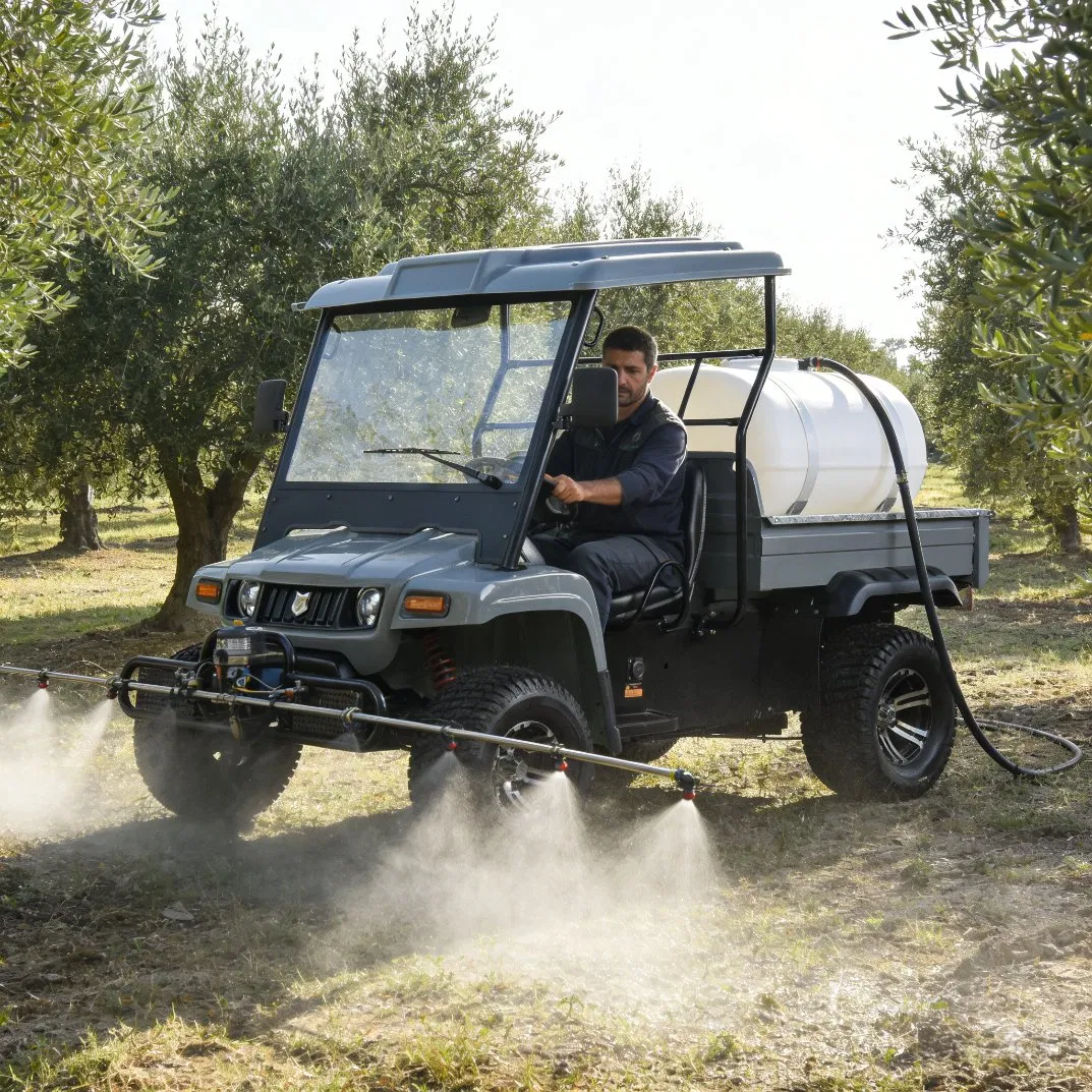 2 Seater Battery Powered 4 Wheel Utility UTV Vehicle