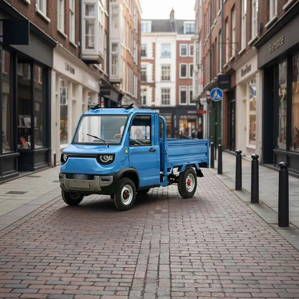 Reasonable Price Wholesale Supply Mini Neighborhood Small Low Speed Personal Electric Utility Delivery Vehicle Cargo 4 Wheel