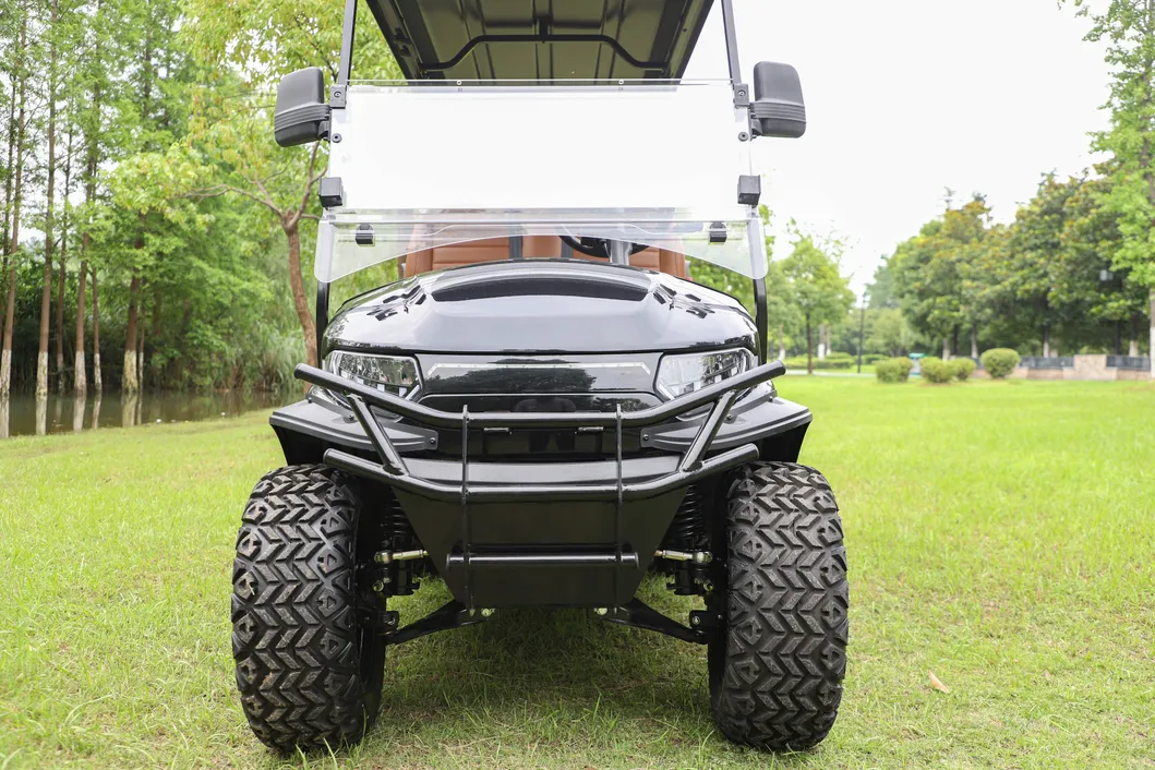 4 Seats Golf Cart with 48V Lithium Battery Hunting Cart
