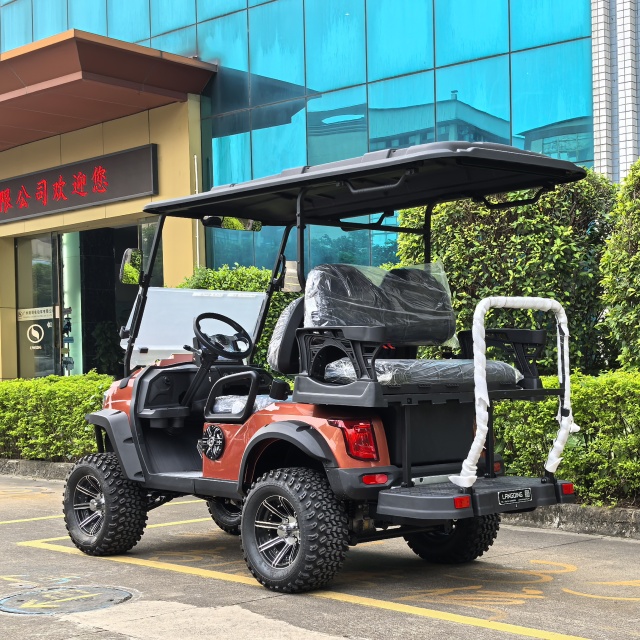 Hot Sale Passengers Off-Road Low Speed Vehicle Golf Cart Electric High Degree Electric Golf Cart