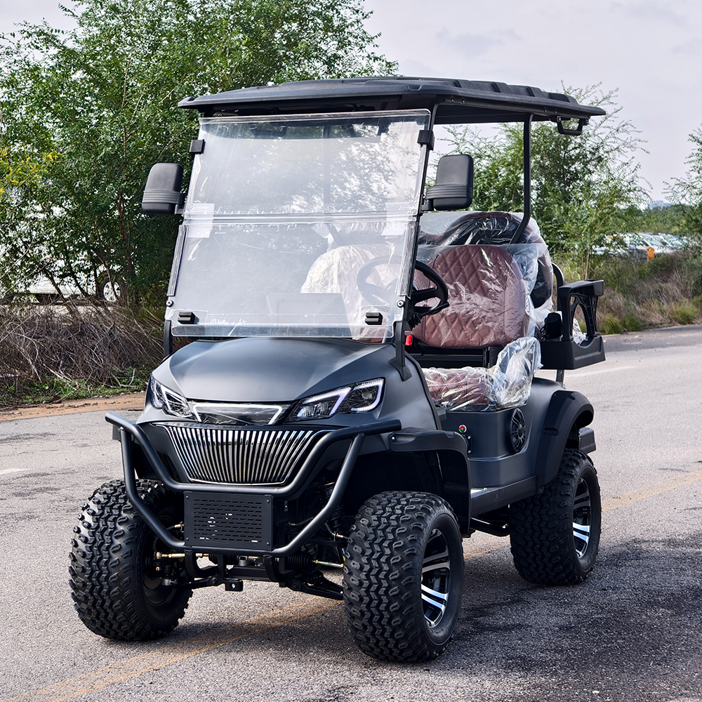 Chinese 48V/72V Lithium Street Legal Lifted Golf Car Buggy 3-4 Seater CE Certified 30-50Km/h 90km Range Electric Golf Cart