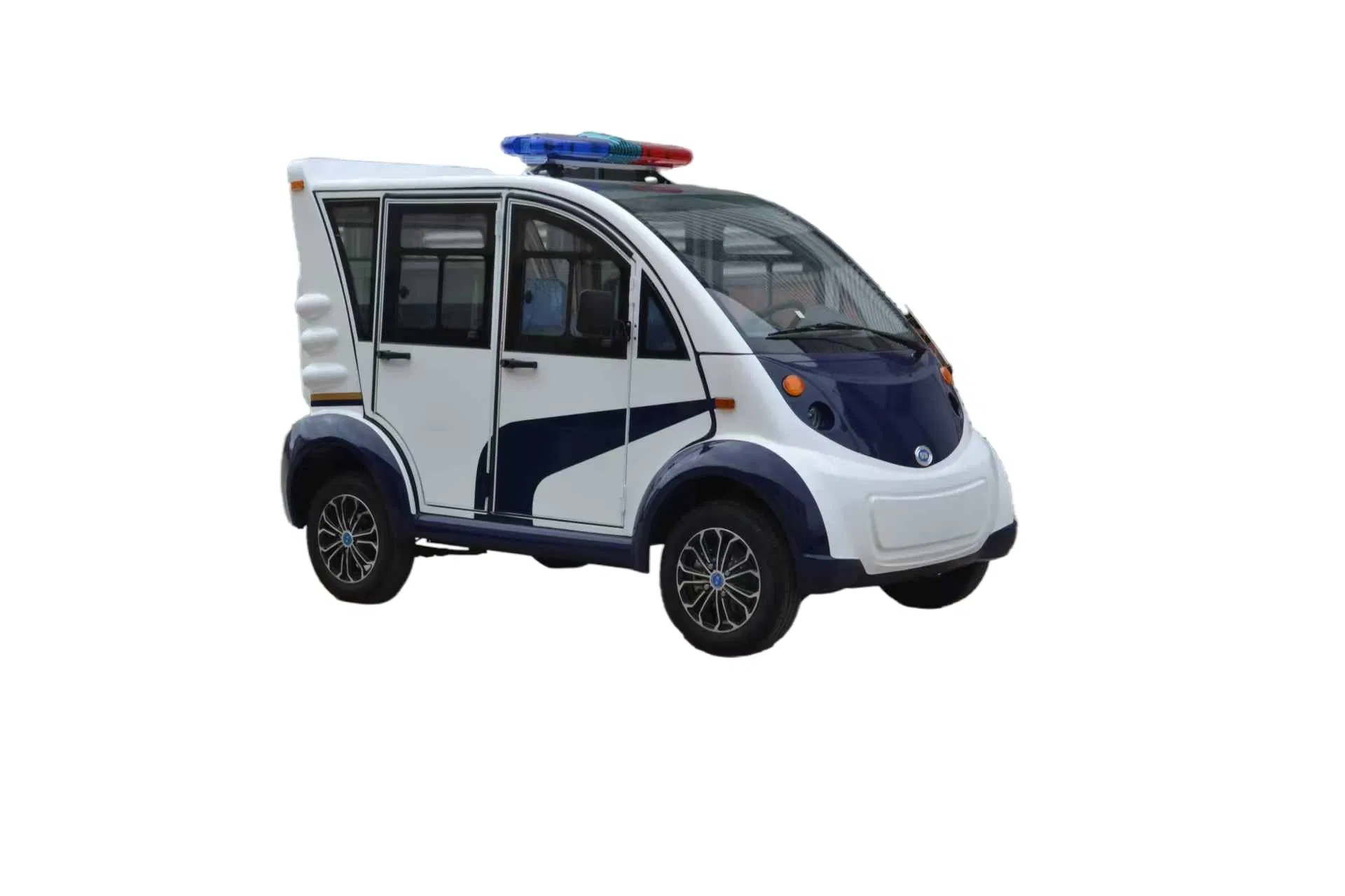 48V Residential Electric Patrol Vehicle Quiet 80km Range for Neighborhood Watch