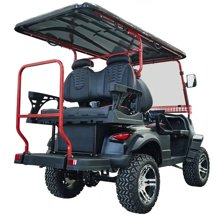 New Four Seat Buggy Golf Cart Street Legal Lithium Battery Powered Golf Cart 4 Seaters Passenger Whanlong Electric Golf Carts